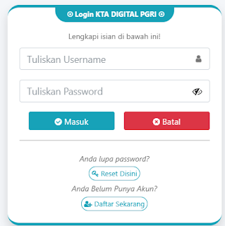 Register PGRI Kab. Sumenep - Persatuan Guru Republik Indonesia Cabang Kab. Sumenep